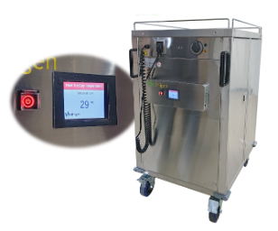 Temperature Monitoring Food Trolley